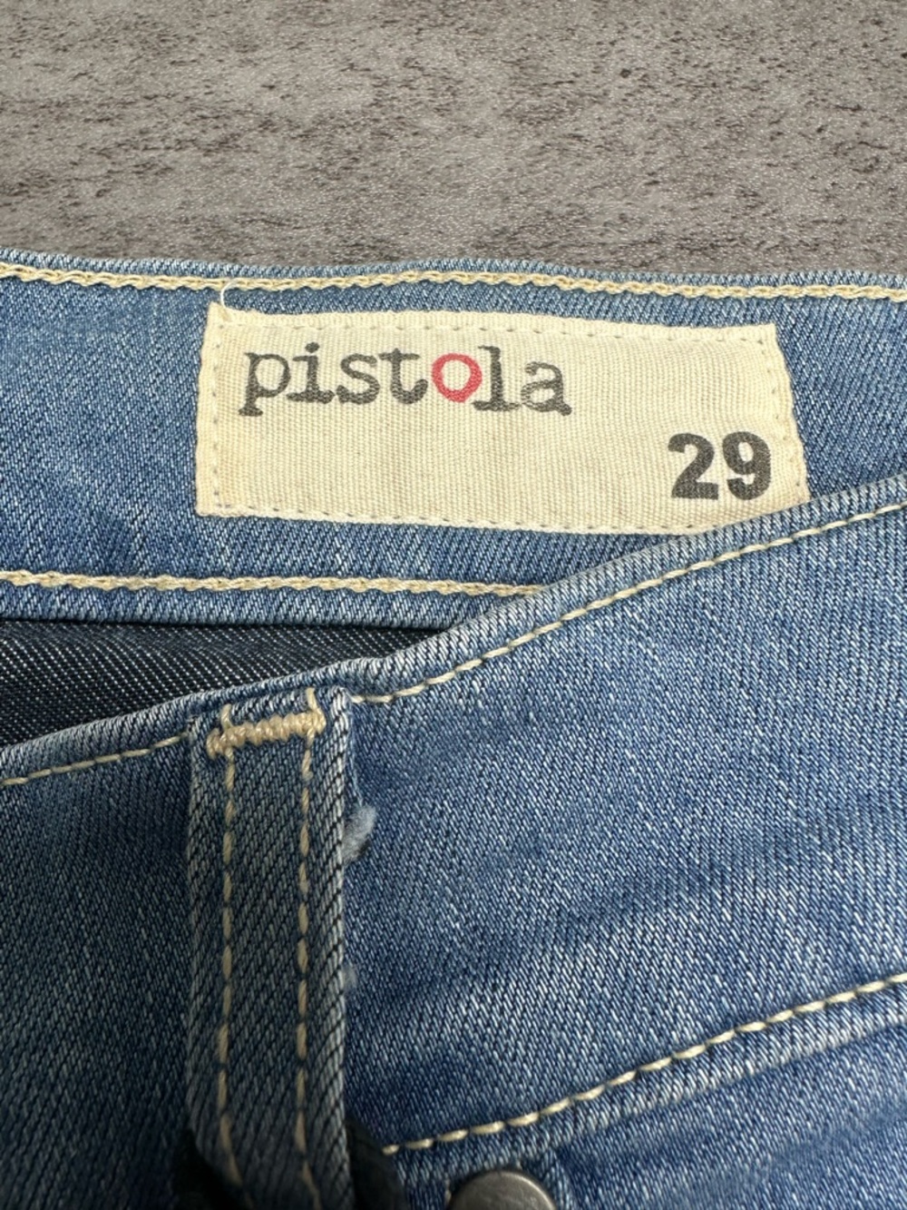 Pistola “The Dreamer” Jeans NWT Light Wash High Rise Skinny Size 29 - Picture 6 of 9